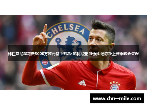 拜仁慕尼黑花费5000万欧元签下若昂·帕利尼亚 补强中场弥补上赛季转会失误